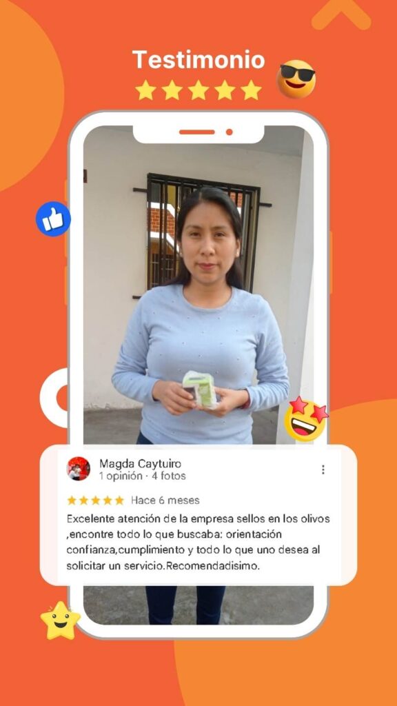 Cliente testimonio de sello empresa