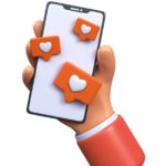 celular naranja