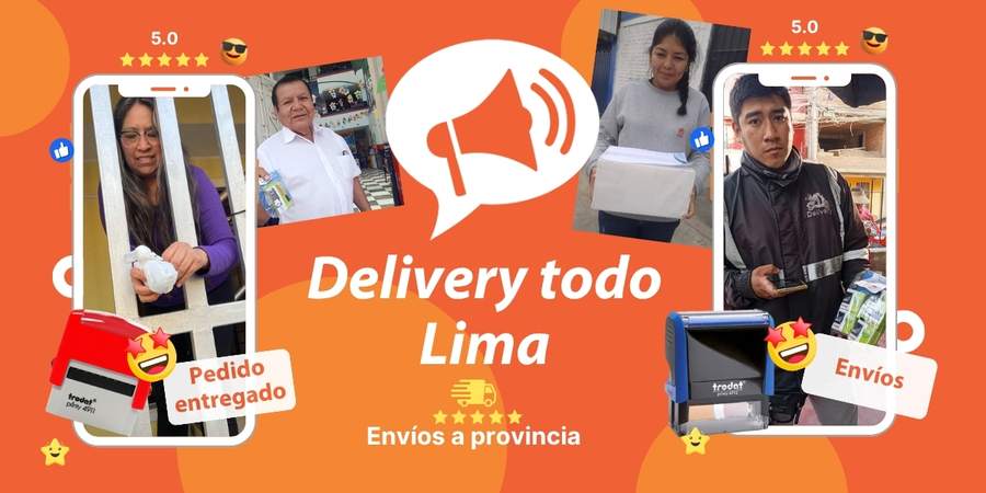 Delivery de sellos todo lima