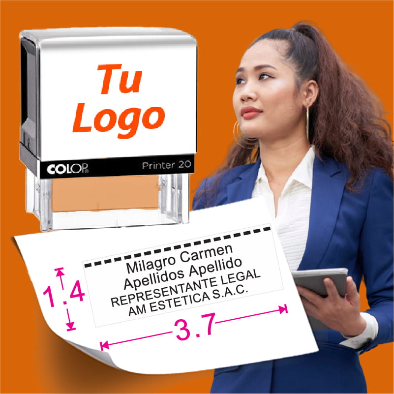 sello representante legal - colop 20