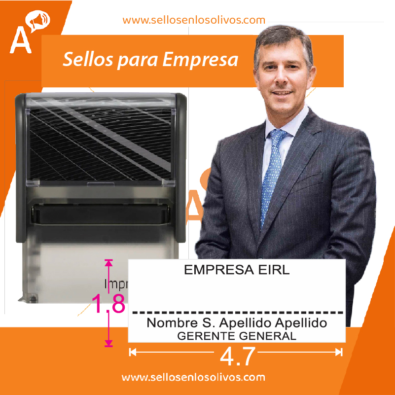 Sello imprint 12 para empresa